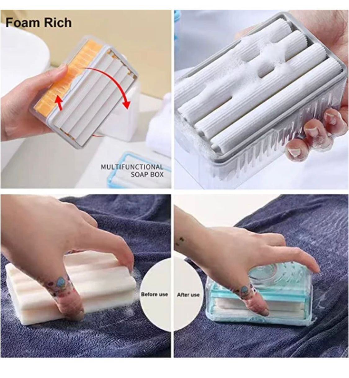 Miniatura 6 de Dispensador de jabón portátil con rodill